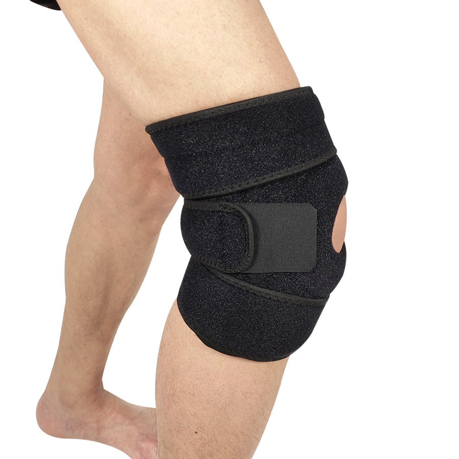 3D strikket elastisk nylon knestøtte