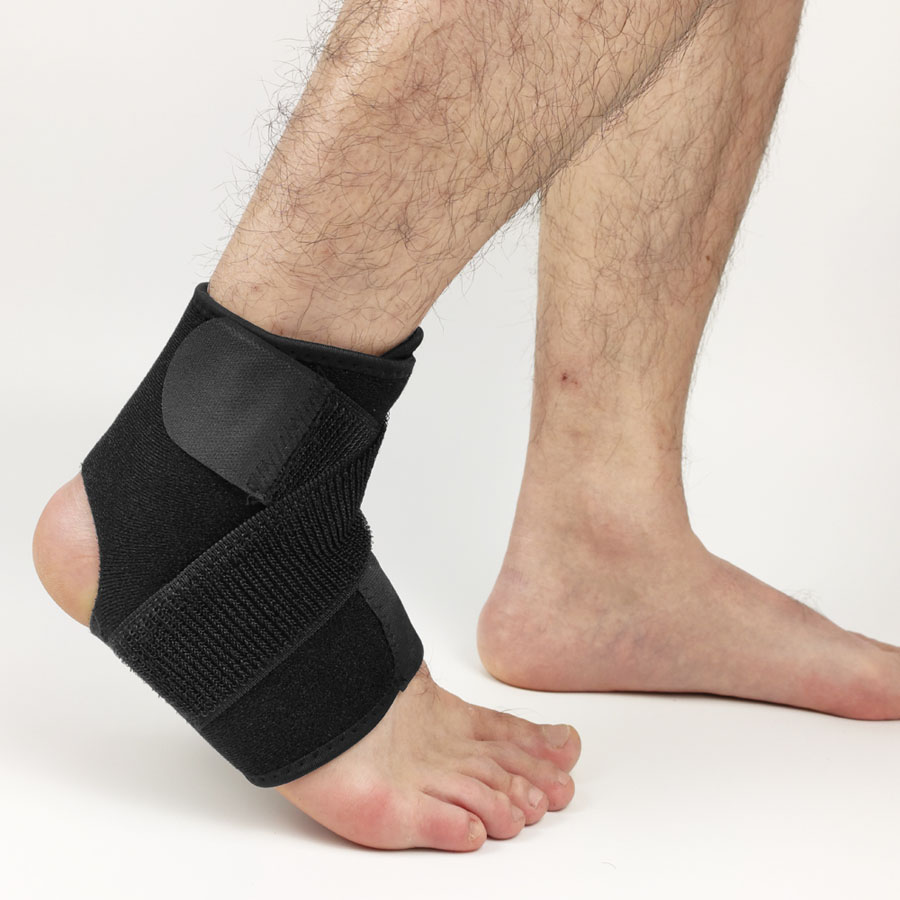 Elastic Fitness Ankel Sleeve Elastisk Bandasje Ankelbeskytter