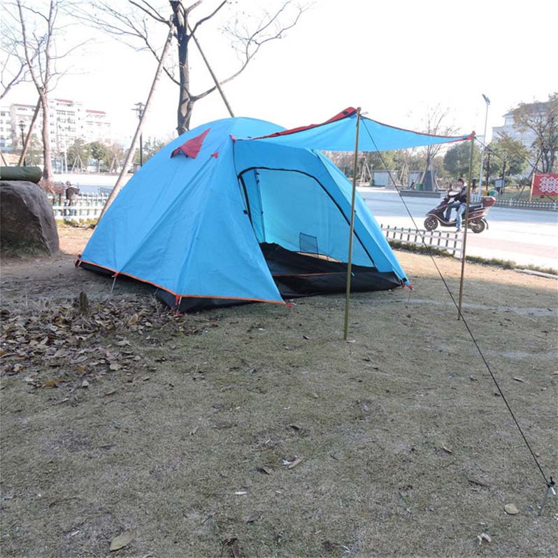 Sammenleggbar ly for campingreiser