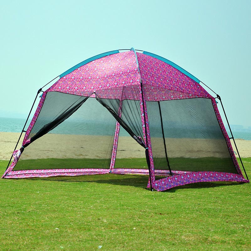 Stort Utendørs Campingtelt Happy Party Telt Camping Outdoor